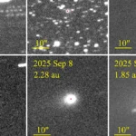 Cometa interstelară 3I/ATLAS și-a schimbat direcția cozii, iar astronomii sunt intrigați